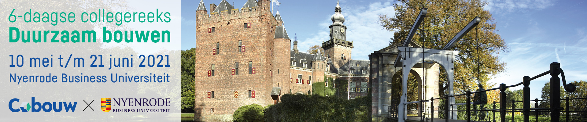 Nyenrode collegereeks duurzaam bouwen 10 mei 2021